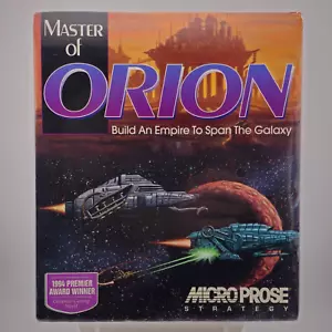Master of Orion, 1993, Big Box, New & Sealed - Picture 1 of 8