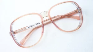 Gafas de caja Omabrille Oldschool montura de plástico mujer marrón claro talla L - Imagen 1 de 4