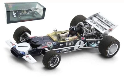 Spark S6386 Lotus 49C 'Brooke Bond OXO' Monaco GP 1970 - Graham Hill 1/43 Scale - Image 1 of 4