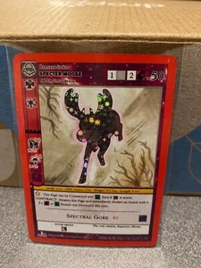 Specter Moose Reverse Holo 116/163 1st Edition MetaZoo Nightfall RH Cryptid - Picture 1 of 2