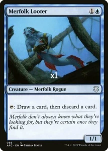MTG Commander: Adventures in the Forgotten Realms AFC Merfolk Looter MINT - Picture 1 of 1