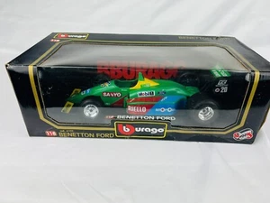 BURAGO 1/18 Benetton ford #20 DIECAST MOBIL 1 FORMULA  COD.6102 - Picture 1 of 8