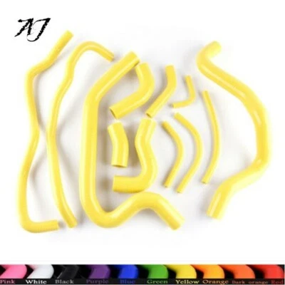 For Toyota MR2 MK1 AW11 Chassis 4A-GE MT Yellow Silicone Radiator Hose 1984-1989 - Изображение 1 из 4