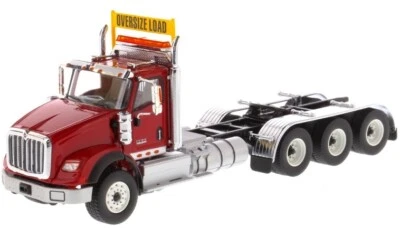 DIECAST MASTERS - INTERNATIONAL HX620 Day Cab Tridem rosso - 1/50 - DCM71008 - Immagine 1 di 4