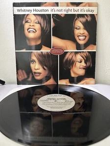 Whitney Houston "It's not right, but it's okay" -07822-13680-1-SB -12" Vinyl G/G - Imagen 1 de 7
