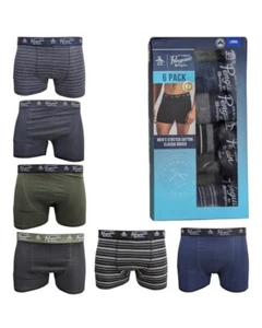 Original Penguin Herren 6er Pack Classic Boxershorts, Cotton Stretch, Unterwäsche - Bild 1 von 11