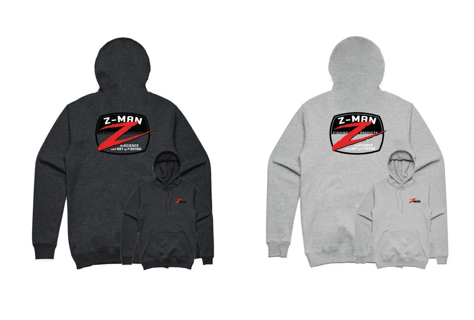 Z-Man Z-Badge HoodieZ Z-Man Fishing Products Logo Hooded Sweatshirt - Image 1 of 1