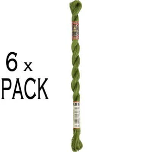 6x DMC Perlgarn Stärke 8, 25 m, 115AR/8-3346, VPE - Bild 1 von 1