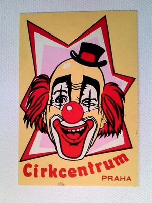 Zirkus, Cirkcentrum Praha, Aufkleber - Bild 1 von 2