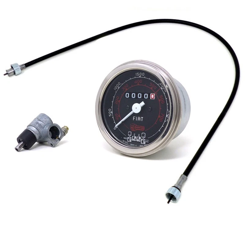 KIT CONTAORE E CAVO CONTAGIRI PER TRATTORE FIAT - Immagine 1 di 1