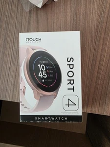 iTouch Sport 4 Smartwatch Fitness Heart Rate,Custom Face,Bluetooth (7825) - Photo 1 sur 2
