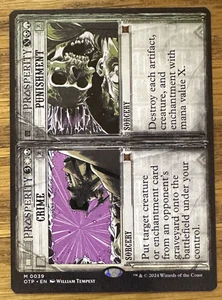 MTG Outlaws of Thunder Junction Breaking News, Crime / Punishment - Picture 1 of 2