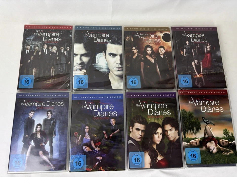 The Vampire Diaries – die komplette Serie – Staffel 1–8 – DVD Boxen Deutsch TOP - Bild 1 von 4
