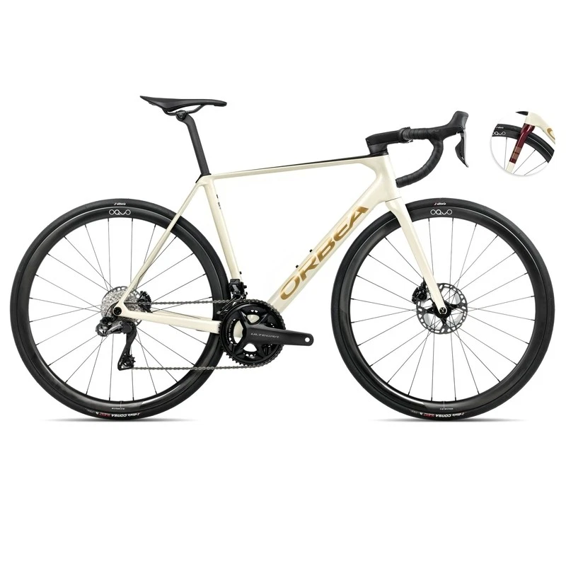 Orca m20i Team 28 12v Weiß/Bordeaux/Gold 2025 Orbea Rennrad - Bild 1 von 1