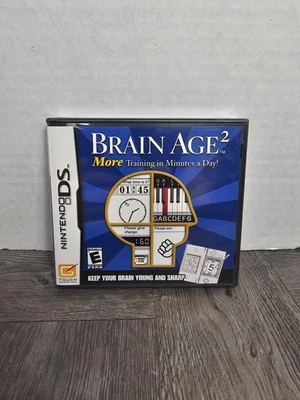 Brain Age 2 (Nintendo DS, 2007) Brand NEW / Sealed - Image 1 of 3