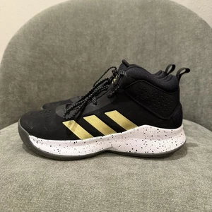 Adidas GX4790 Sneakers Cross Em Up Running Black Size 4 US Unisex-Child - Picture 1 of 8