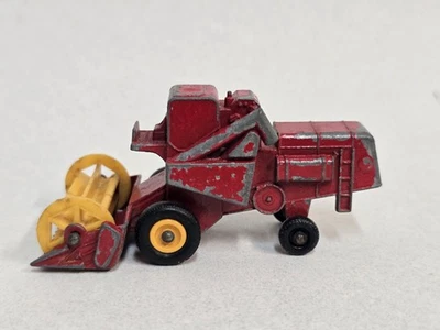 Matchbox Lesney Style "F" Box Claas Combine Harvester #65C 1967 Original - Image 1 of 4