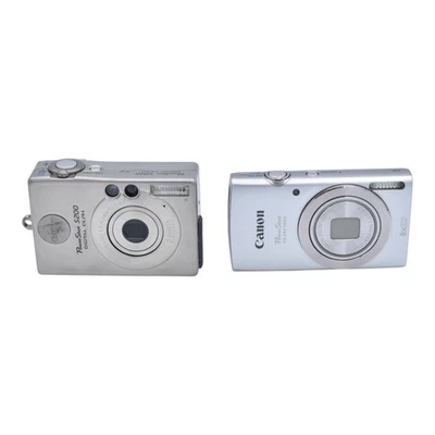 Lot of Canon Powershot ELPH 180 {20MP} & Canon PowerShot S200 {10.1MP} - Image 1 of 4
