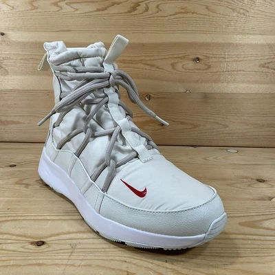 Nike Tanjun High Rise Phantom Winter Boots Women’s 9.5 White Red AO0355-005 - Image 1 of 4