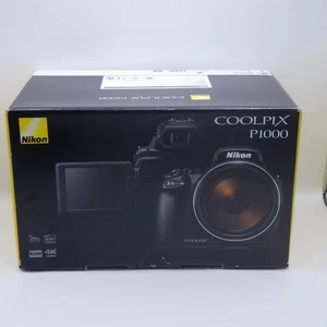 Nikon COOLPIX P1000 125x Zoom Compact Digital Camera 4K UHD Video RAW Used - Picture 1 of 10