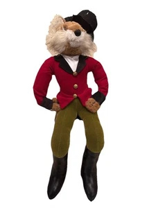 Grandin Road Franklin Fox Equestrian Plush - Bild 1 von 5