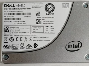 Intel DellEMC D3-S4610 SSDSC2KG240G8R 240 GB SATA III 2.5 in Solid State Drive - Afbeelding 1 van 6