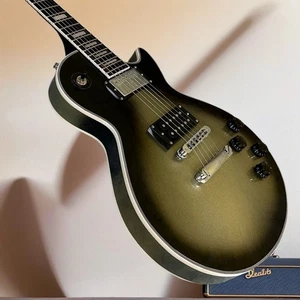 Custom Electric Guitar Mahogany Body Rosewood Fretboard Fret Binding In Stock - Picture 1 of 6