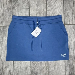 Falda corta Eastside Golf para mujer Riviera Tech polar azul nueva con etiquetas talla L EGWS5005 - Imagen 1 de 10