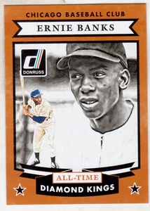 2015 DONRUSS #19 ERNIE BANKS ALL-TIME DIAMOND KINGS - Bild 1 von 1