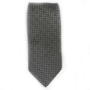 Baron Kristof Gray Geometric Polyester Tie 3.75 x 60 - Picture 1 of 2