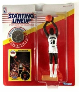 David Robinson San Antonio Spurs 1991 Kenner alineación inicial - Imagen 1 de 2