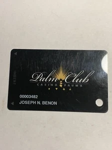 Casino Pauma Casino Slot Card Pauma Valley California Vintage - Bild 1 von 2