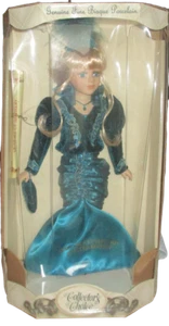 Rara bambola sirena 17" porcellana bisque fine da collezione nuova con scatola vintage NRFB - Foto 1 di 11