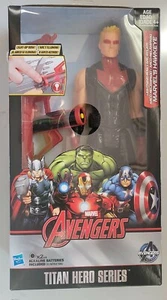 NEW MARVEL AVENGERS HAWKEYE TITAN HERO SERIES FIGURE W/ LIGHT UP BOW! B42 - Picture 1 of 2
