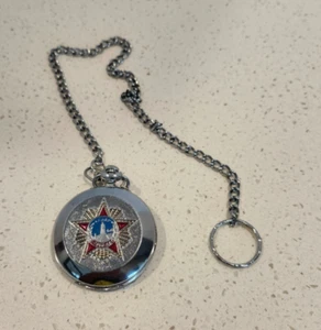 Vintage Soviet Russian Molnija Hunter Pocket Watch, WW2 Commemorative, Running - Picture 1 of 9