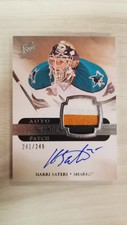 2011-12 UD THE CUP HARRI SATERI ROOKIE AUTO PATCH /249 #135