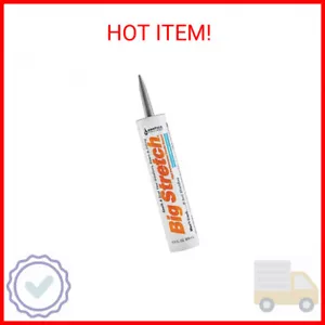 Sashco Big Stretch Acrylic Latex High Performance Caulking Sealant, 10.5 oz Cart - Picture 1 of 2