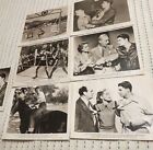Lot Of 6 Vintage B&W 8X10 Audie Murphy Bad Boy Movie Photos First Starring Role
