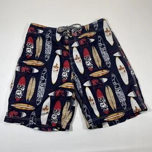 Nautica Swim Board Shorts Trunks Men's 32 Hawaiian Aloha Multi Color  - Picture 1 of 10