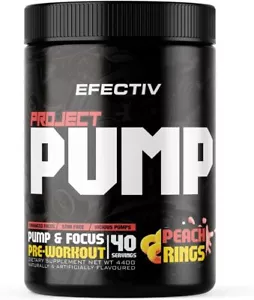 Efectiv Nutrition Project Pump Pre Workout | Supports Blood Flow | 440g - Picture 1 of 7