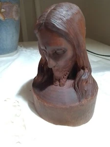 Antica Scultura Volto Santo Legno Cm13,50 - Picture 1 of 5