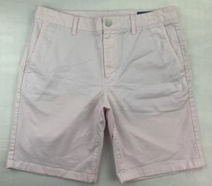 Bonobos Shorts Men's 33 Pink Flat Front 9" Inseam Chino Bermuda Golf Stretch - Picture 1 of 9