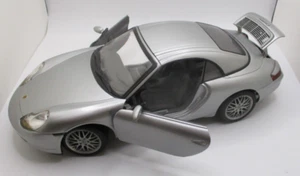 Hot Wheels Porshe 911 Carrera Silver 1/18 Diecast - Picture 1 of 12