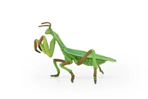 Praying Mantis Model, Museum Quality Rubber Replica, Hand Painted Toy Bug   4" - Picture 1 of 7