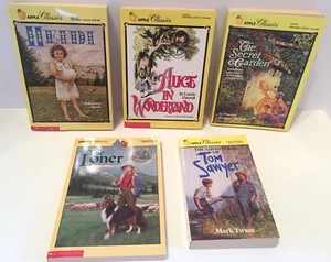 Heidi, The Loner, Tom Sawyer, The Secret Garden, Alice in Wonderland - LOT - Picture 1 of 2