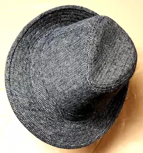 Fedora Hat Size M/L Avalon Men's Whippet Style Felt Gangster Grandpa Core - Picture 1 of 7