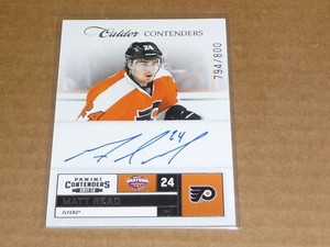 2011/12 Panini Contenders MATT READ AUTOGRAPH/AUTO FLYERS /800 J7539