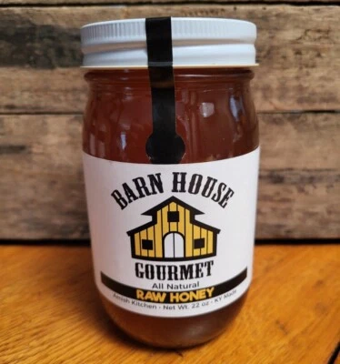 Raw Honey Barn House Gourmet All Natural Preserves Amish Kitchen 22 Oz - Image 1 of 3