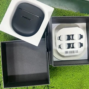 Bose QuietComfort Earbuds II Bose QCII Bluetooth Wireless Ladeetui Nur Schwarz - Zdjęcie 1 z 10