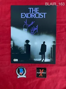 LINDA BLAIR AUTOGRAPHED SIGNED 11x14 PHOTO! THE EXORCIST! REGAN! BECKETT COA! - Picture 1 of 3